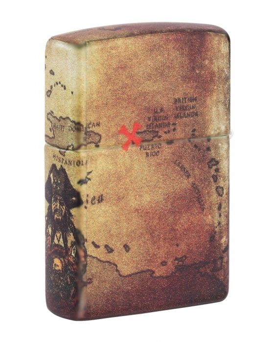 ZIPPO Aansteker Pirate Ship - detail