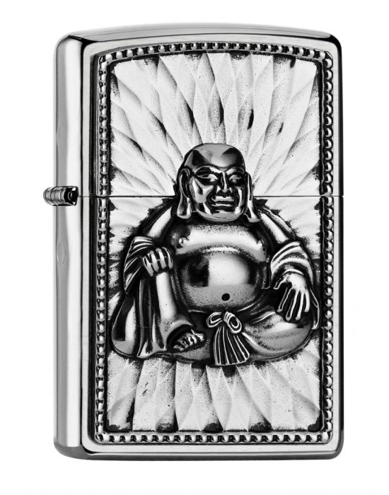 ZIPPO Aansteker PL 200 BUDDHA WITH 108 PEARLS - vooraanzicht