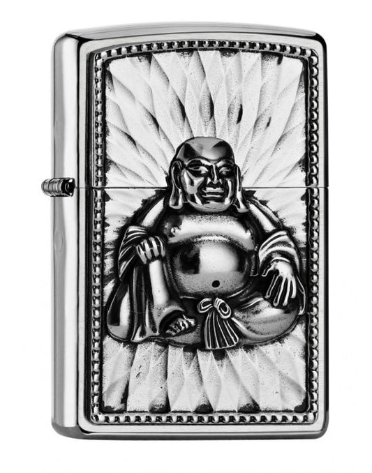 ZIPPO Aansteker PL 200 BUDDHA WITH 108 PEARLS - vooraanzicht