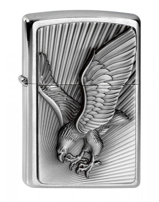 ZIPPO Aansteker PL 200 EAGLE 2013 EMBLEM - vooraanzicht