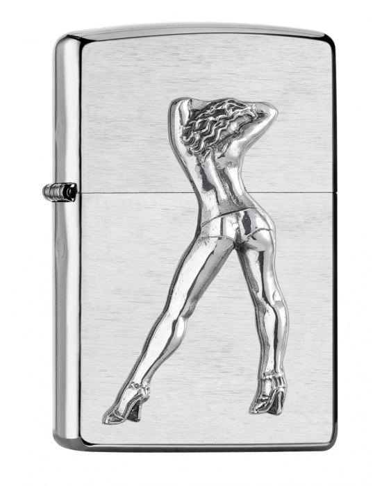 Zippo Aansteker PL 200 Gogo Girl - vooraanzicht