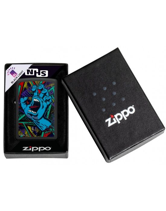 Zippo Aansteker PL 218 Santa Cruz Design - detail 1