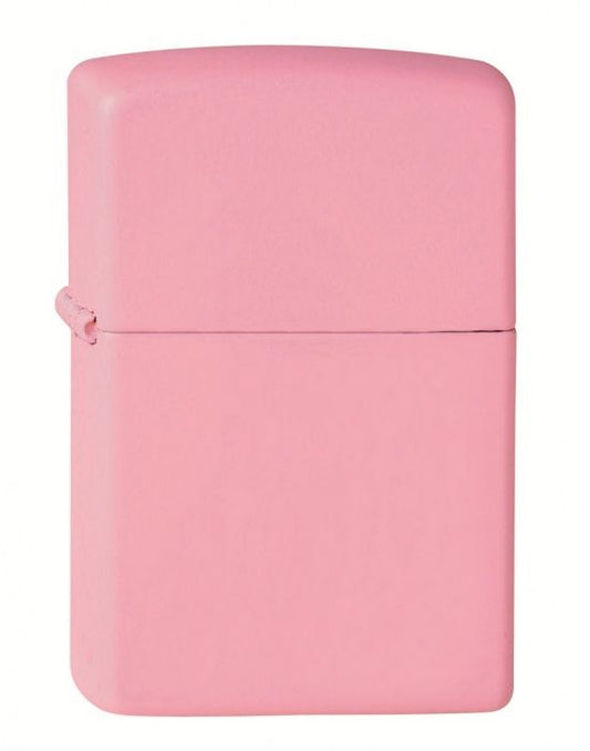 ZIPPO Aansteker PL 238 REGULAR PINK MATTE - vooraanzicht