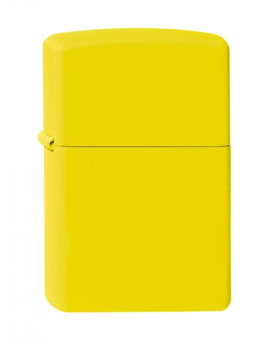 ZIPPO Aansteker PL 24839 REG LEMON MATTE LTR - vooraanzicht