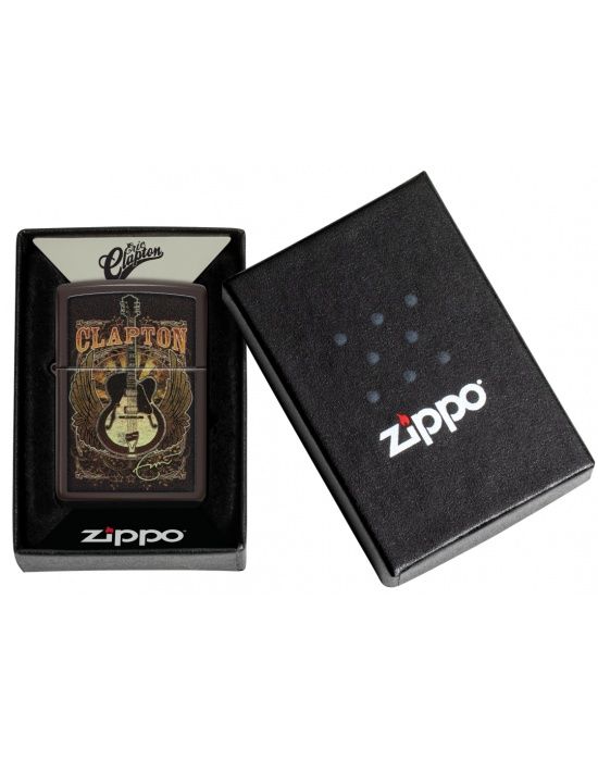 Zippo Aansteker PL 49180 Eric Clapton Design - detail