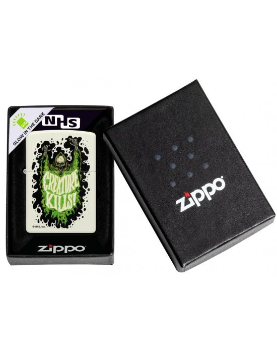 Zippo Aansteker PL 49193 Santa Cruz Design - detail