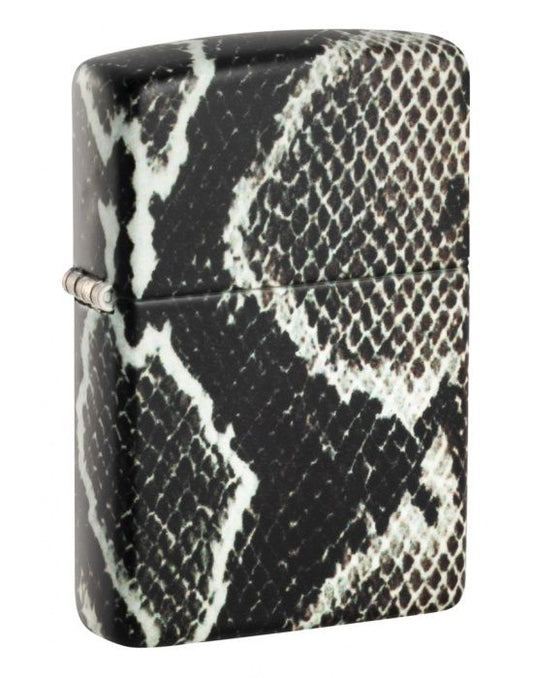 Zippo Aansteker PL 49352 Snake Skin Design - vooraanzicht