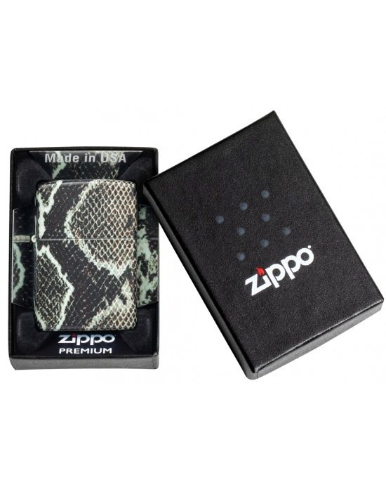 Zippo Aansteker PL 49352 Snake Skin Design - detail 1