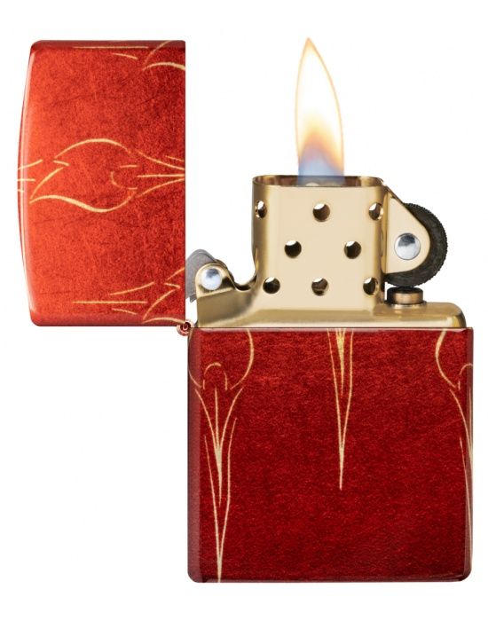 Zippo Aansteker PL 540 Ombre Zippo Flames - achteraanzicht