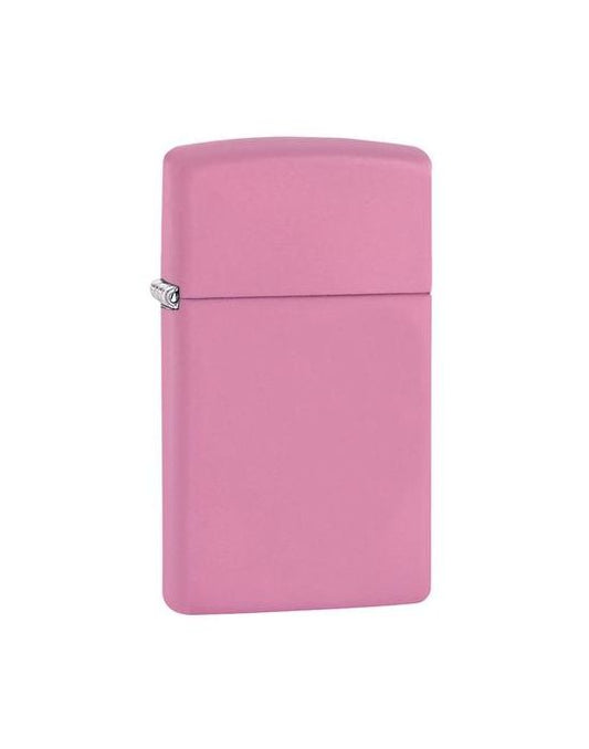ZIPPO Aansteker PL SLIM PINK MATTE - vooraanzicht