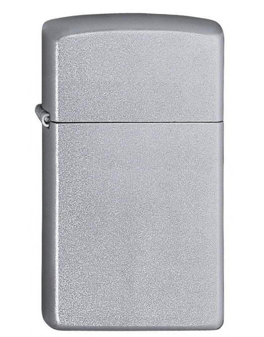 ZIPPO Aansteker PL ZIP 1605 SLIM SATIN FINISH - vooraanzicht