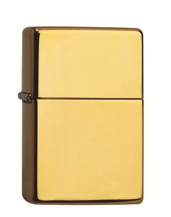 ZIPPO Aansteker PL ZIPPO 195 GOLD 18 CARAT - vooraanzicht