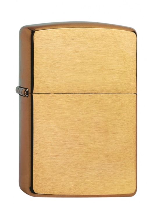 ZIPPO Aansteker PL ZIPPO 204 B BRASS BRUSHED - vooraanzicht