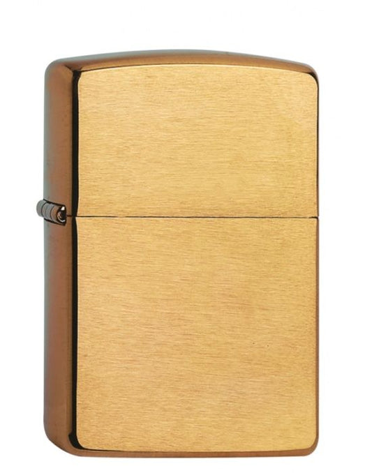 ZIPPO Aansteker PL ZIPPO 204 B BRASS BRUSHED - vooraanzicht