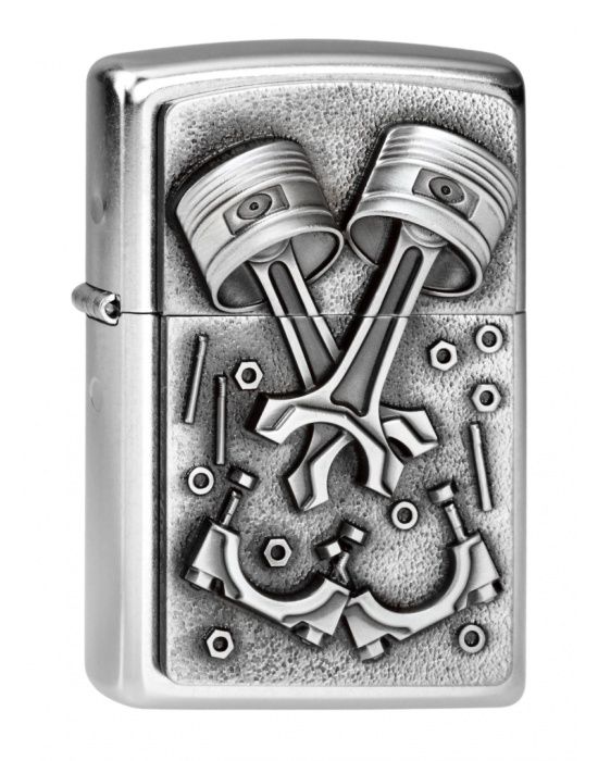 ZIPPO Aansteker PL ZIPPO 207 ENGINE PARTS - vooraanzicht