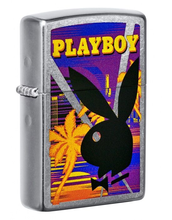 Zippo Aansteker Playboy Design - vooraanzicht
