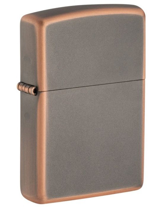 Zippo Aansteker RUSTIC BRONZE - vooraanzicht