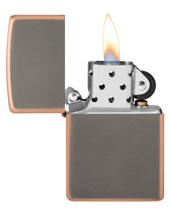 Zippo Aansteker RUSTIC BRONZE - detail