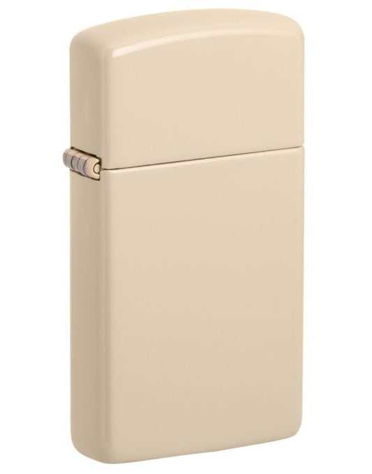 Zippo Aansteker Slim Flat Sand - vooraanzicht