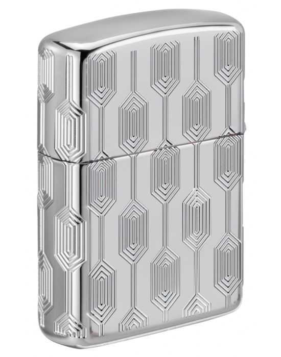 Zippo Aansteker Stylish Pattern Armor - detail