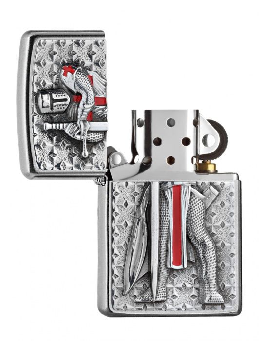 ZIPPO Aansteker TEMPLER II - detail