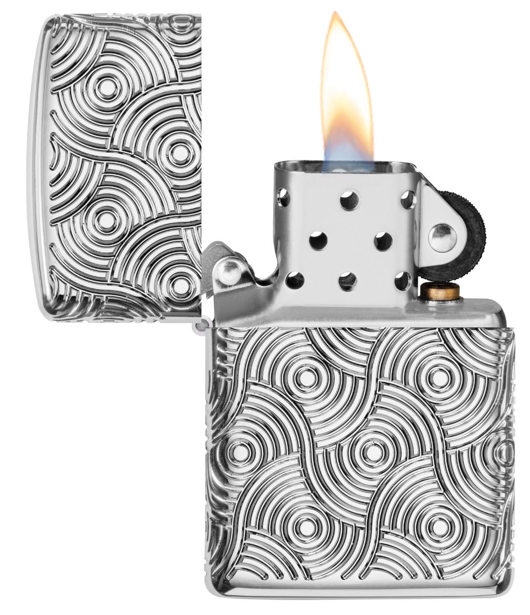 Zippo Aansteker - 167 Abstract Waves Design - detail 4