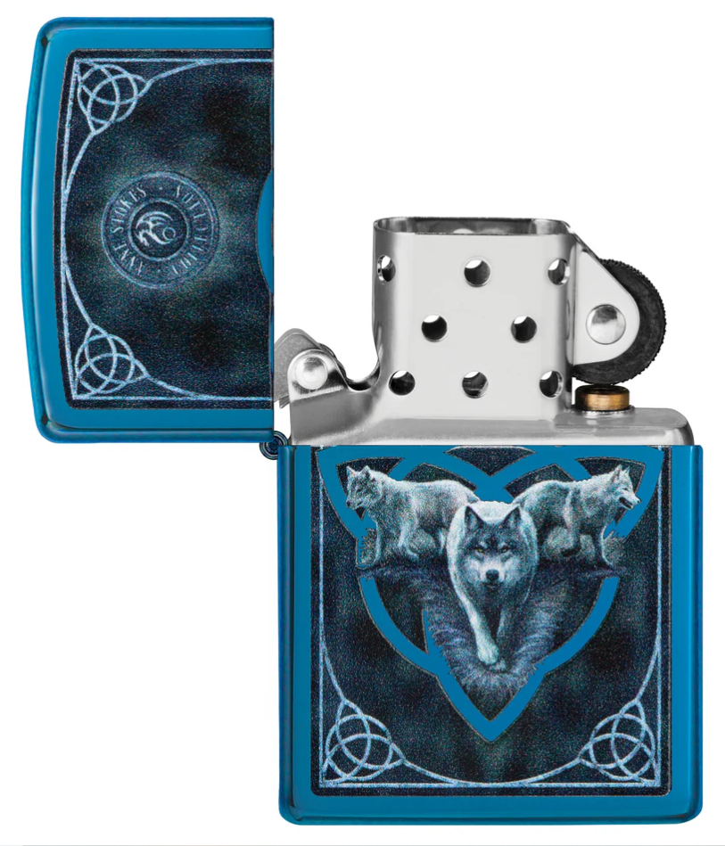 Zippo Aansteker - 20446 Anne Stokes Collection - achteraanzicht