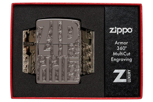 Zippo Aansteker - 24095 Zippo Logos Design - vooraanzicht
