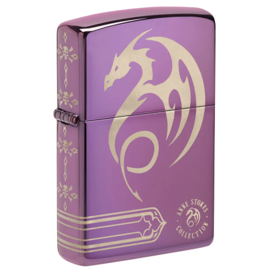 Zippo Aansteker - 24747 Anne Stokes Design - vooraanzicht