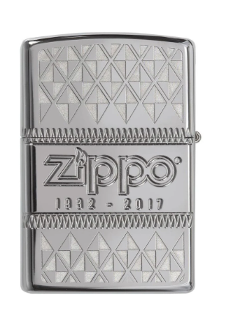 Zippo 85th Anniversary 2017 aansteker detail 1