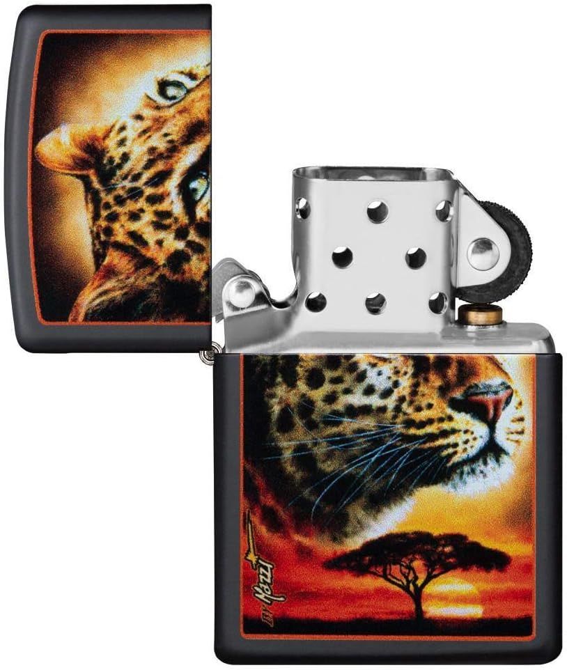 Zippo AMZ 218 Mazzi aansteker achteraanzicht