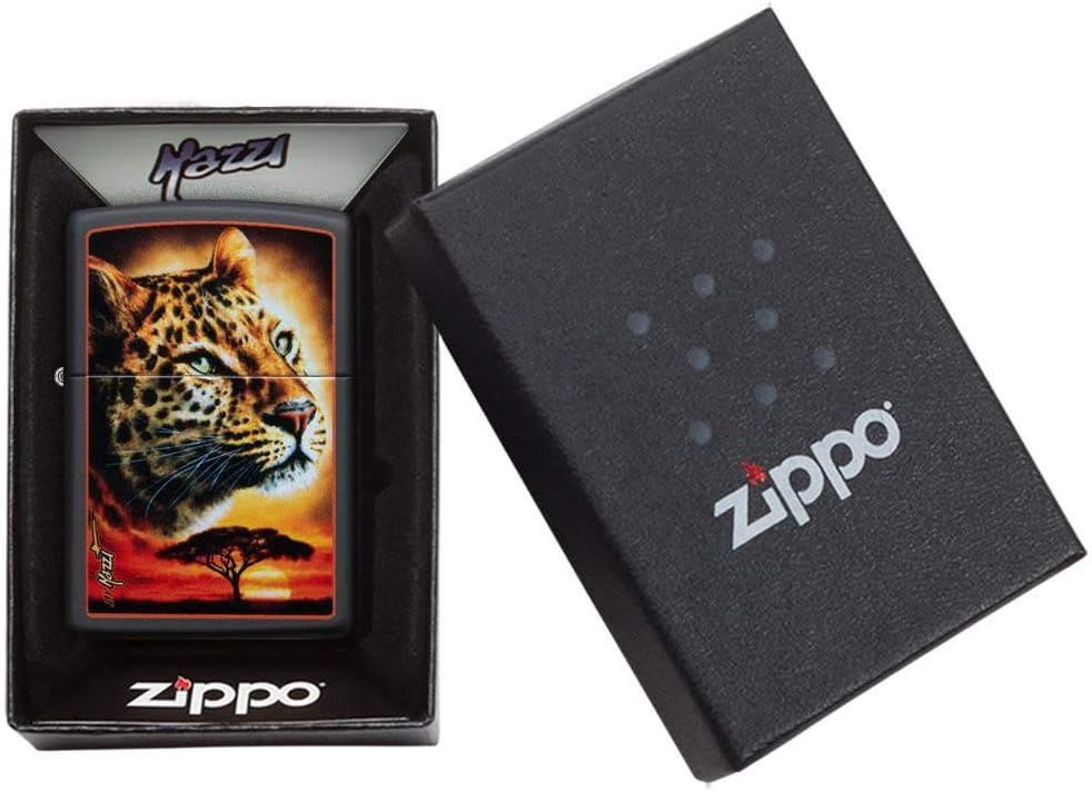 Zippo AMZ 218 Mazzi aansteker detail