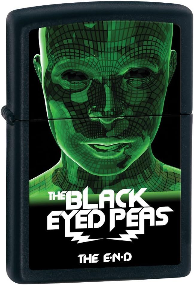 Zippo Black Eyed Peas Design aansteker vooraanzicht