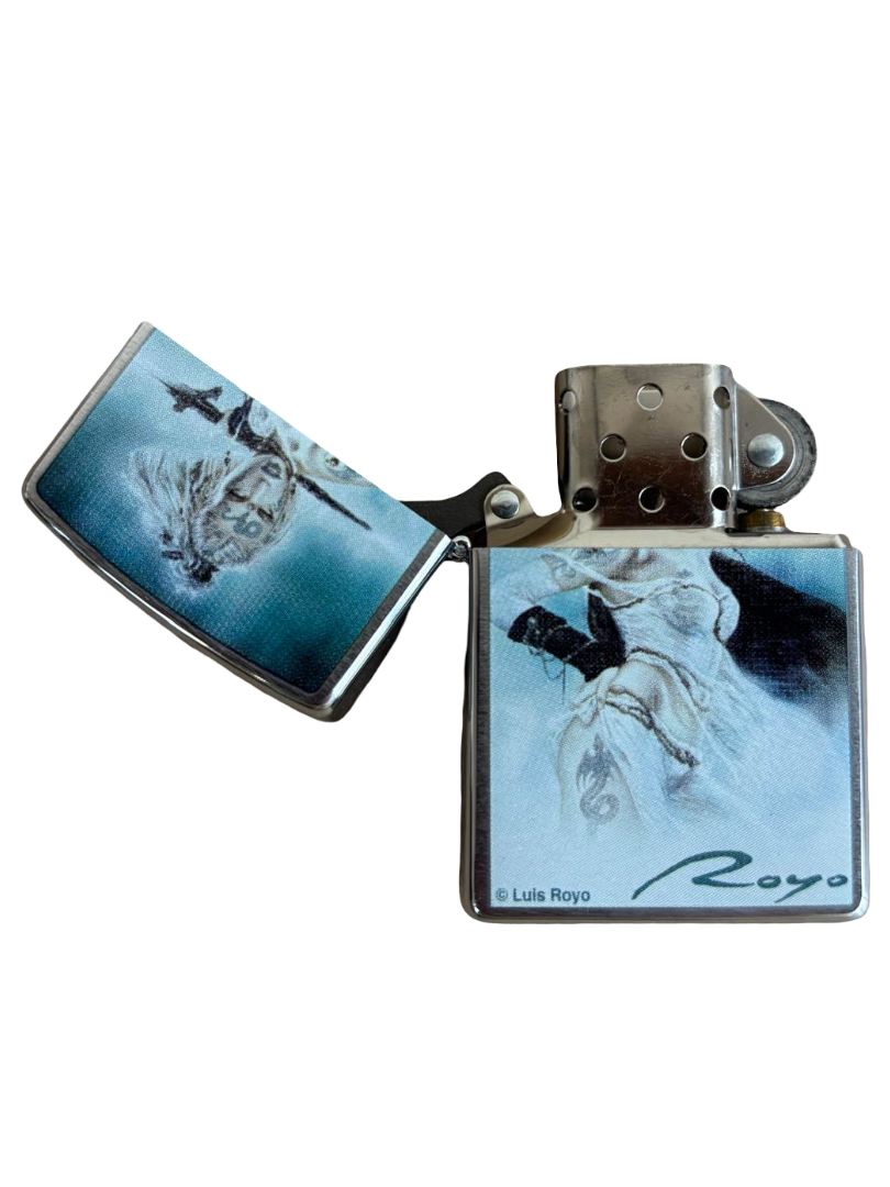 Zippo Royo Line Beauty aansteker achteraanzicht