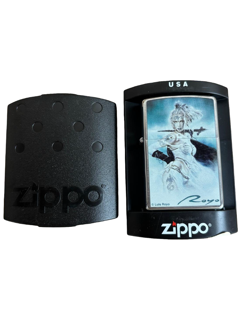 Zippo Royo Line Beauty aansteker detail