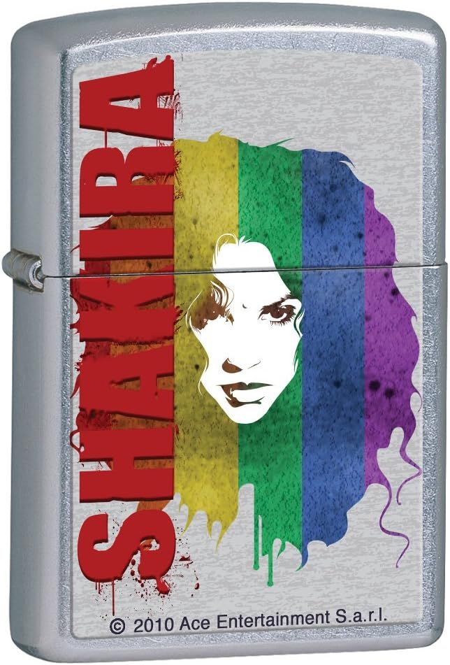 Zippo Shakira Design aansteker vooraanzicht