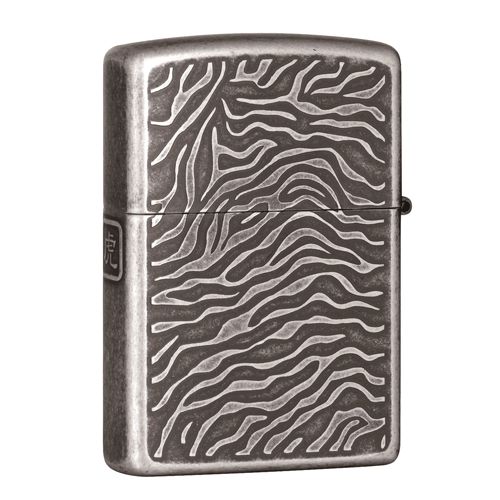 Zippo Tiger Eye aansteker detail