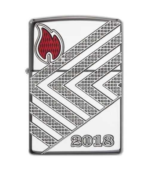 Zippo 167 Annual Lighter 2018 Germany - achteraanzicht