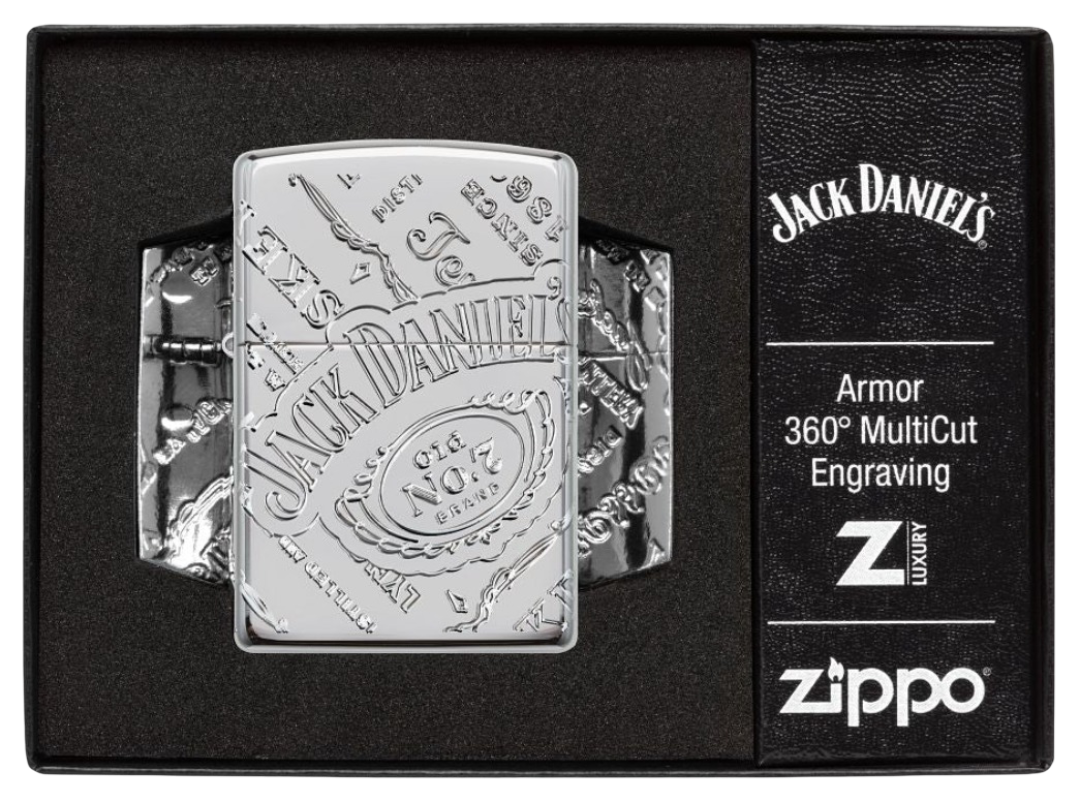 Zippo Aansteker 167 Jack Design - vooraanzicht