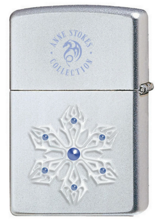 Zippo Yule Angel aansteker achteraanzicht