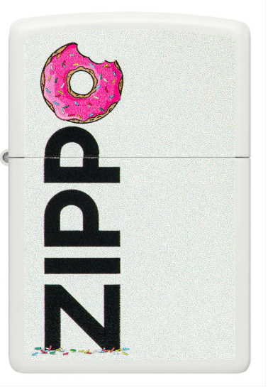 Zippo Aansteker 214 Zippo Donut Design - vooraanzicht