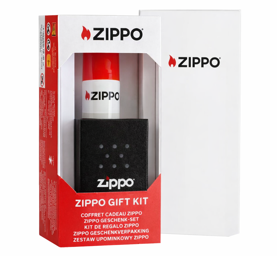 Zippo Giftbox set - Gas - Lighter - Jet Insert - vooraanzicht