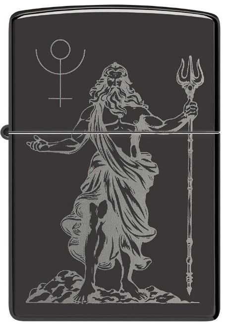 Zippo Aansteker 24756 God Pluto PI400347 - vooraanzicht